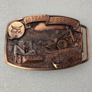 Vintage Copper Belt Buckle